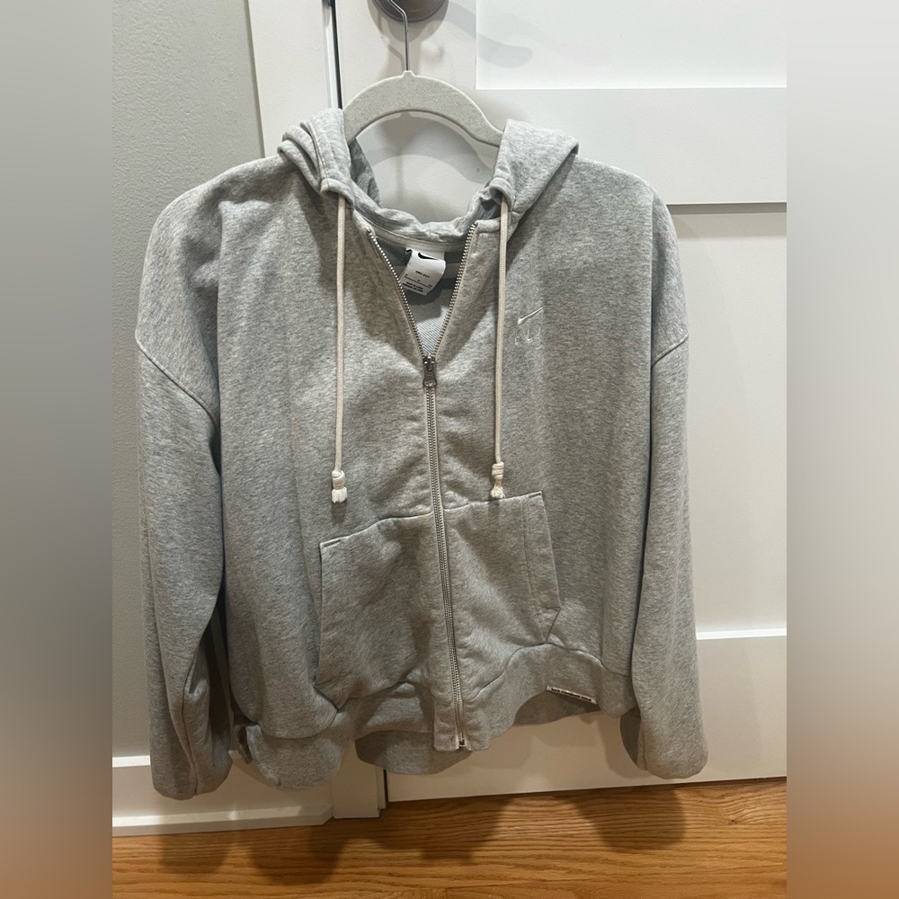 Nike oversized fly zip up sweater